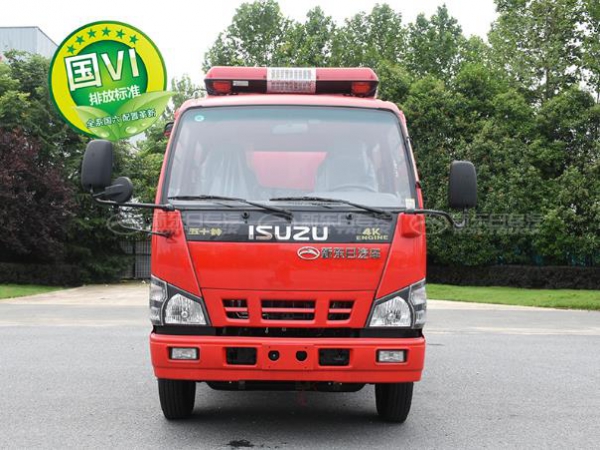 五十铃蓝牌1吨水罐消防车